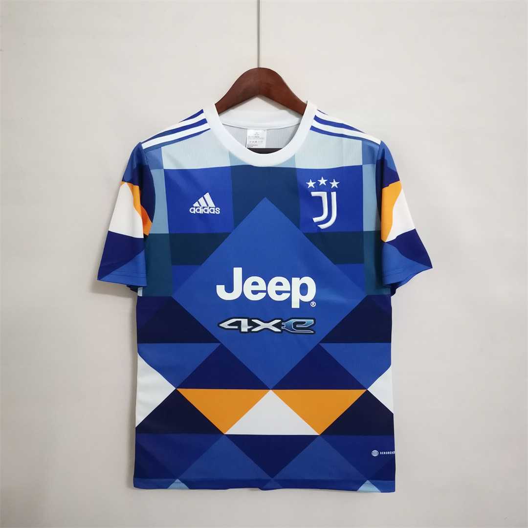 AAA Quality Juventus 21/22 Fourth Blue Soccer Jersey